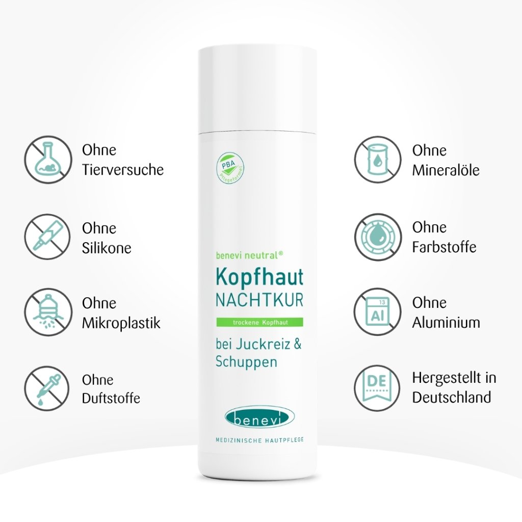 BENEVI neutral Kopfhaut Nachtkur Lotion