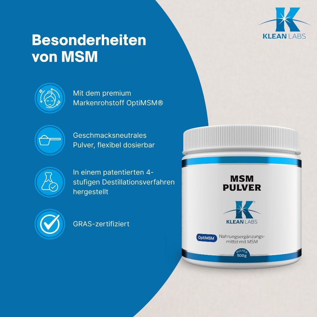 Klean Labs MSM Pulver