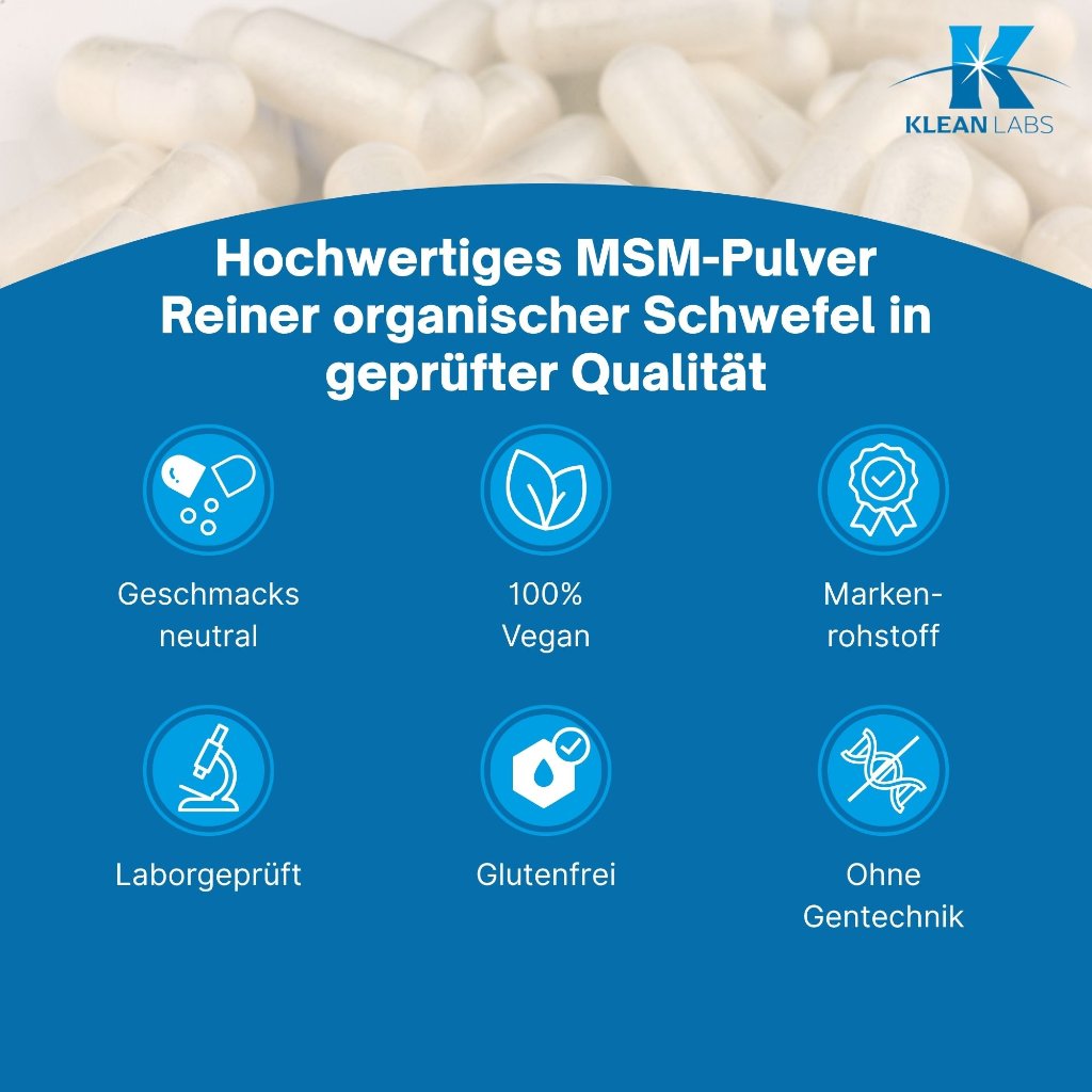 Klean Labs MSM Pulver