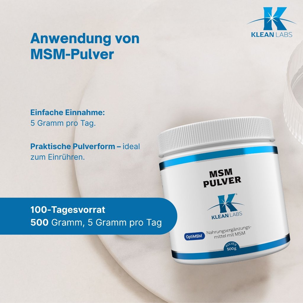 Klean Labs MSM Pulver