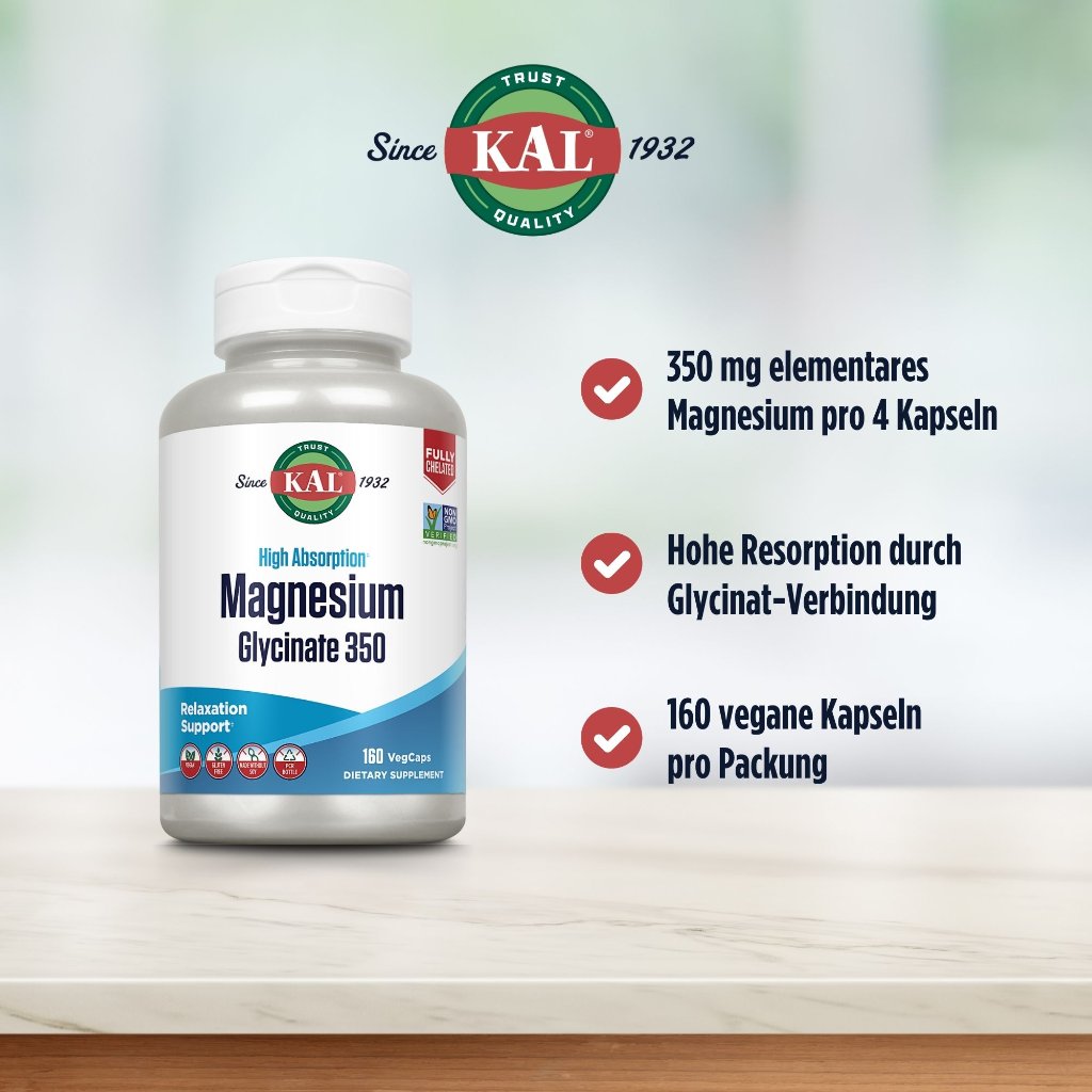 KAL Magnesium Glycinat 350