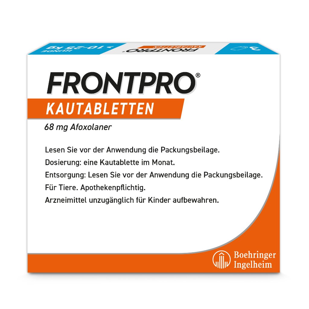 Frontpro  Floh- u. Zeckenschutz Kautablette Hund M 10-25kg