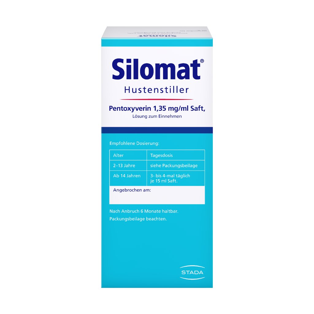 SILOMAT Hustenstiller Pentoxyverin 1,35 mg/ml Saft