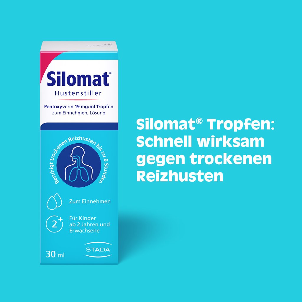 SILOMAT Hustenstiller Pentoxyverin 19 mg/ml TEI