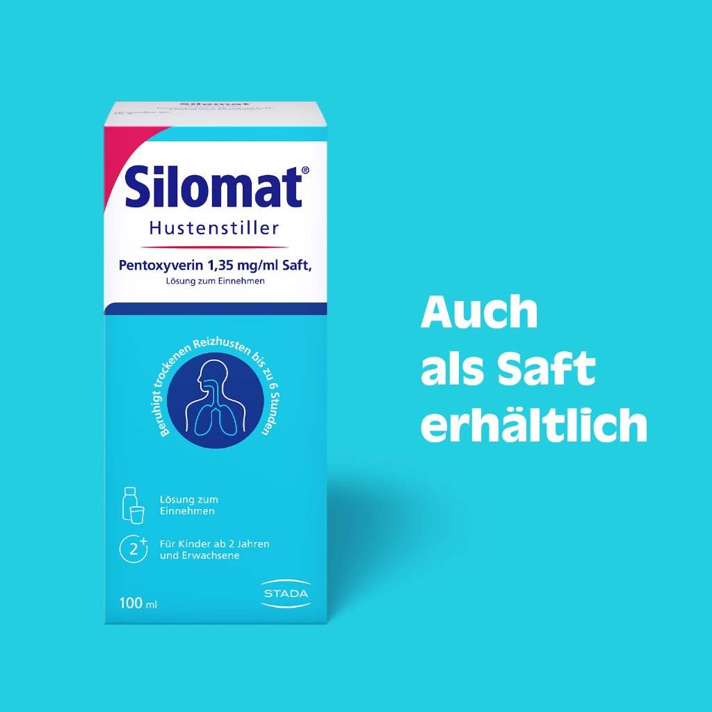SILOMAT Hustenstiller Pentoxyverin 19 mg/ml TEI