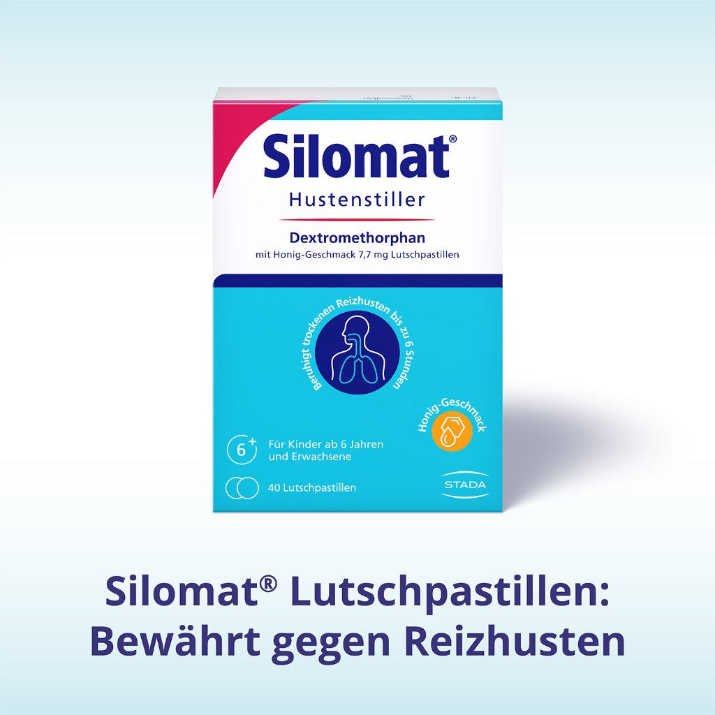 SILOMAT Hustenstiller DMP m.Honig-Geschm.7,7mg LUP