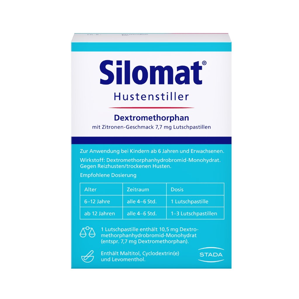 SILOMAT Hustenstiller DMP Zitron.-Geschm.7,7mg LUP