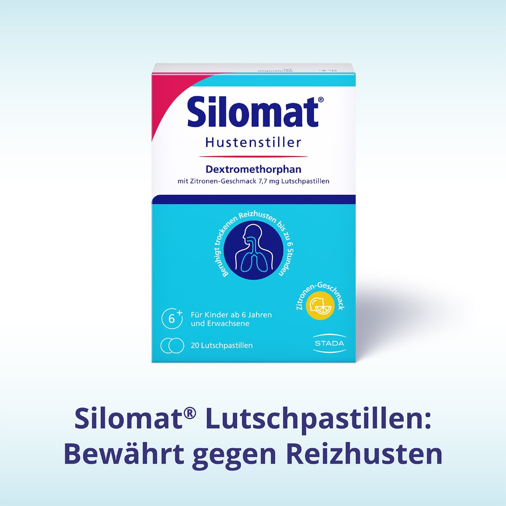 SILOMAT Hustenstiller DMP Zitron.-Geschm.7,7mg LUP