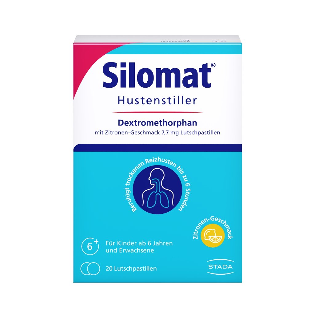 Silomat Hustenstiller DMP Zitronen-Geschmack 7.7mg