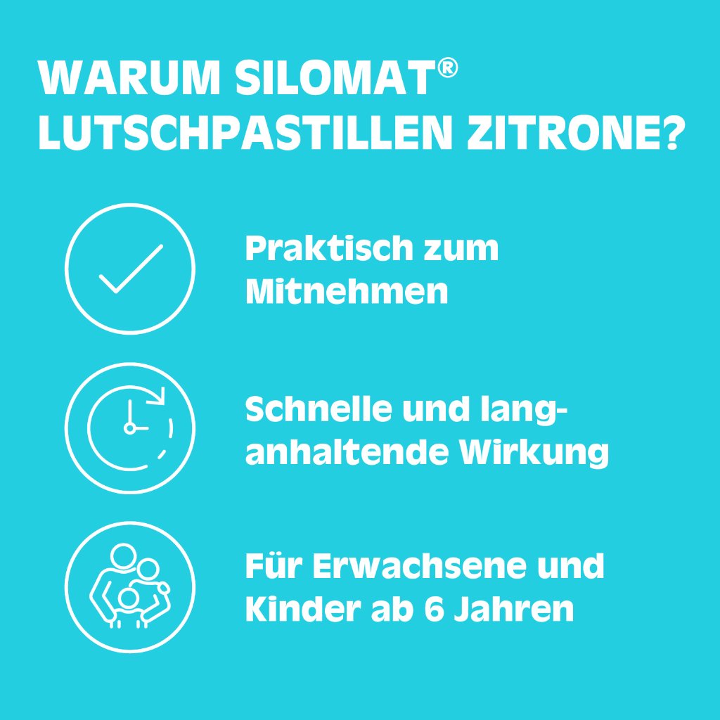SILOMAT Hustenstiller DMP Zitrone Lutschpastillen