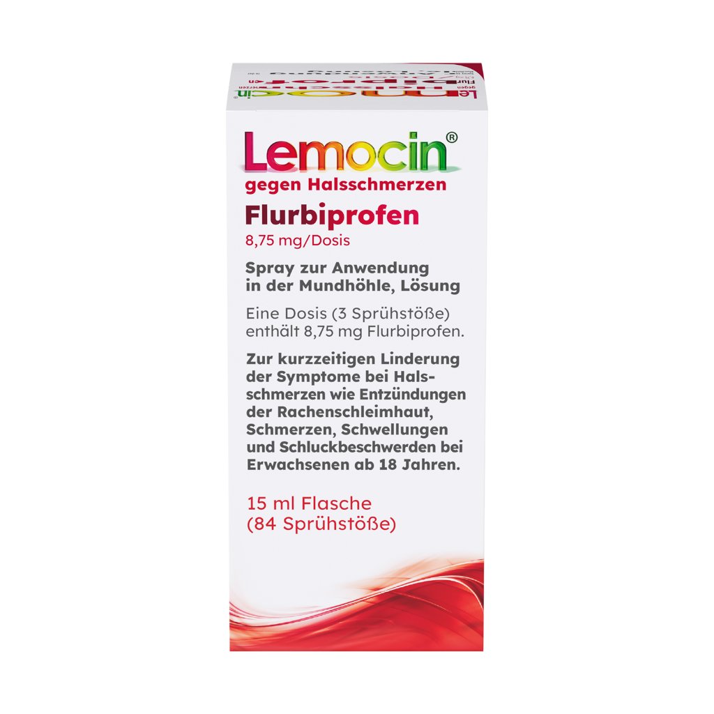 LEMOCIN Flurbiprofen 8,75mg/Dosis Spray Anw.Mundhö