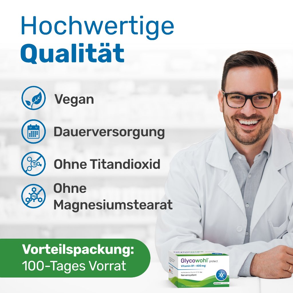 GLYCOWOHL Vitamin B1 400 mg hochdosiert