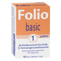 FOLIO 1 basic jodfrei Filmtabletten