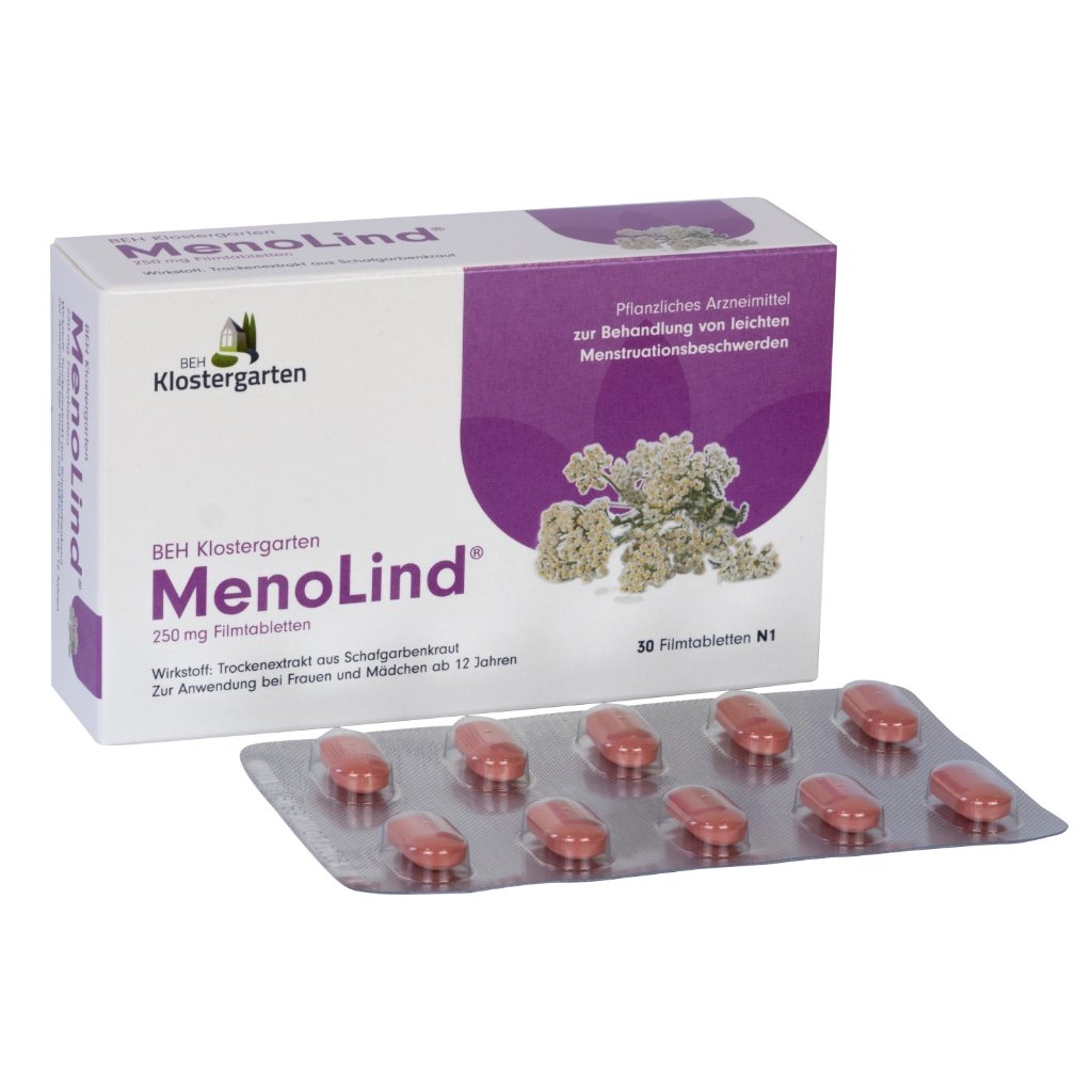 BEH Klostergarten MenoLind 250 mg Filmtabletten