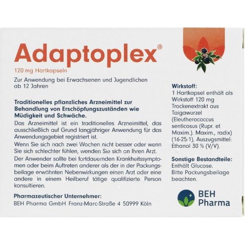 Adaptoplex® 120 mg Hartkapseln, 60 St.