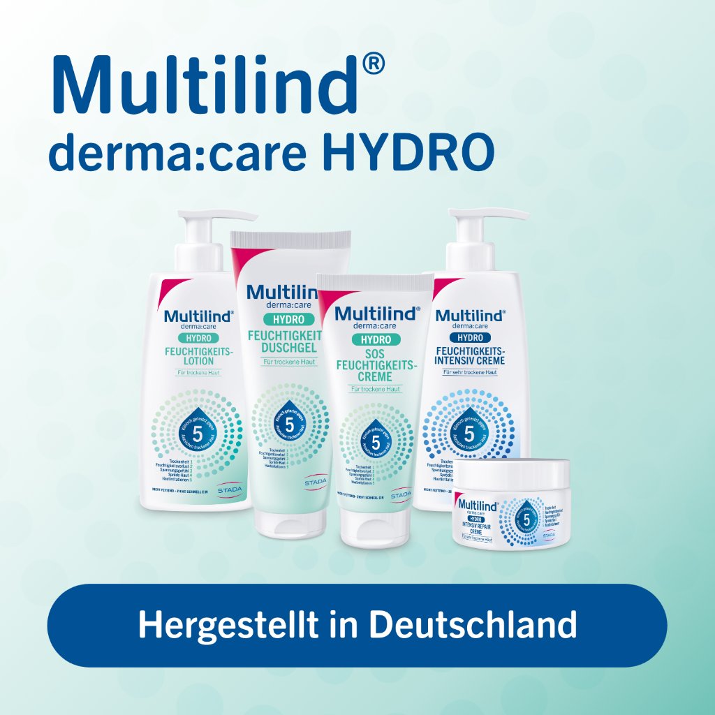 MULTILIND DermaCare Hydro Feuchtigkeits-Duschgel