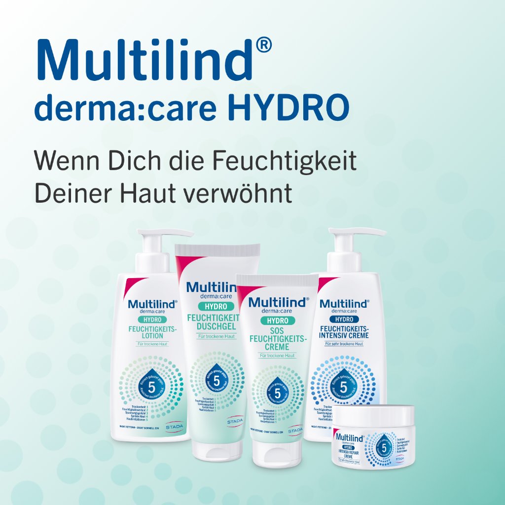 MULTILIND DermaCare Hydro Feuchtigkeits-Duschgel
