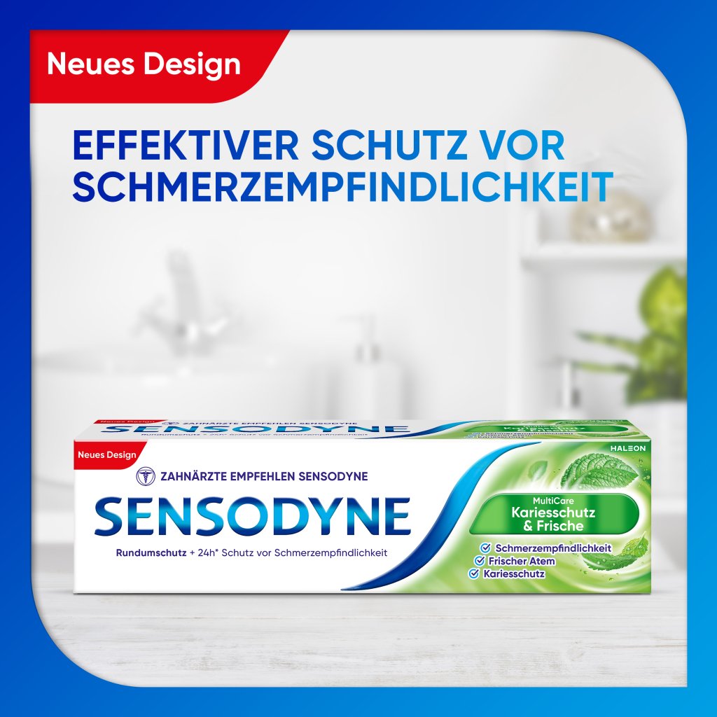 SENSODYNE MultiCare Kariesschutz & Frische Zahnpasta