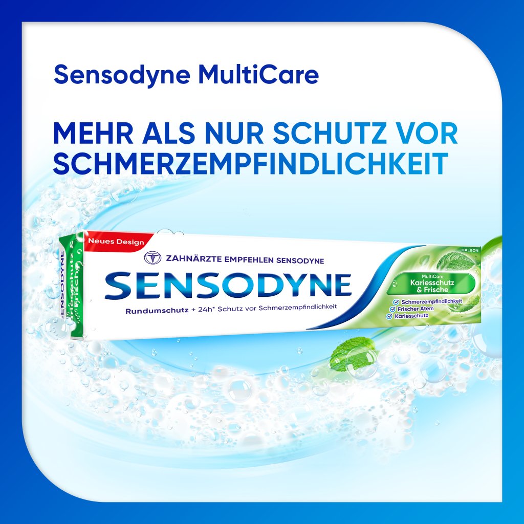 SENSODYNE MultiCare Kariesschutz & Frische Zahnpasta