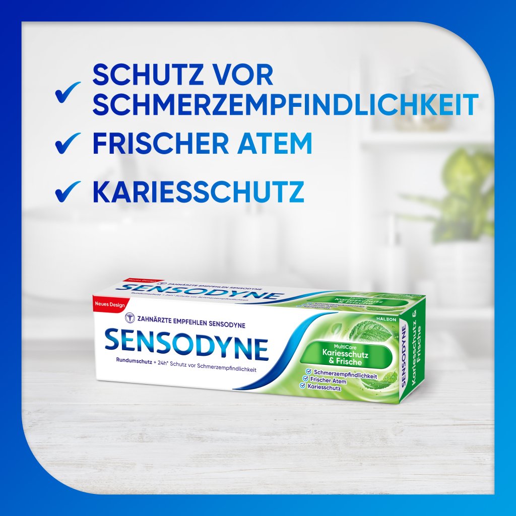 SENSODYNE MultiCare Kariesschutz & Frische Zahnpasta