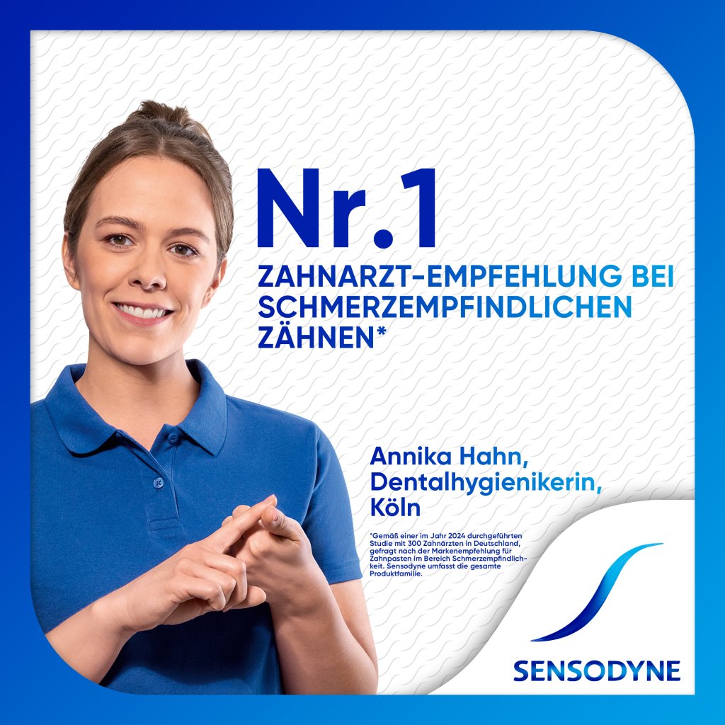 SENSODYNE MultiCare Kariesschutz & Frische Zahnpasta