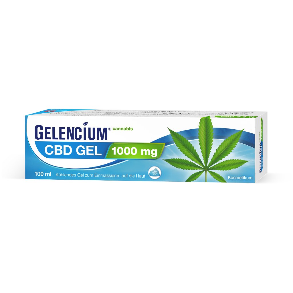 GELENCIUM® Cannabis CBD Gel 1000 mg kühlend