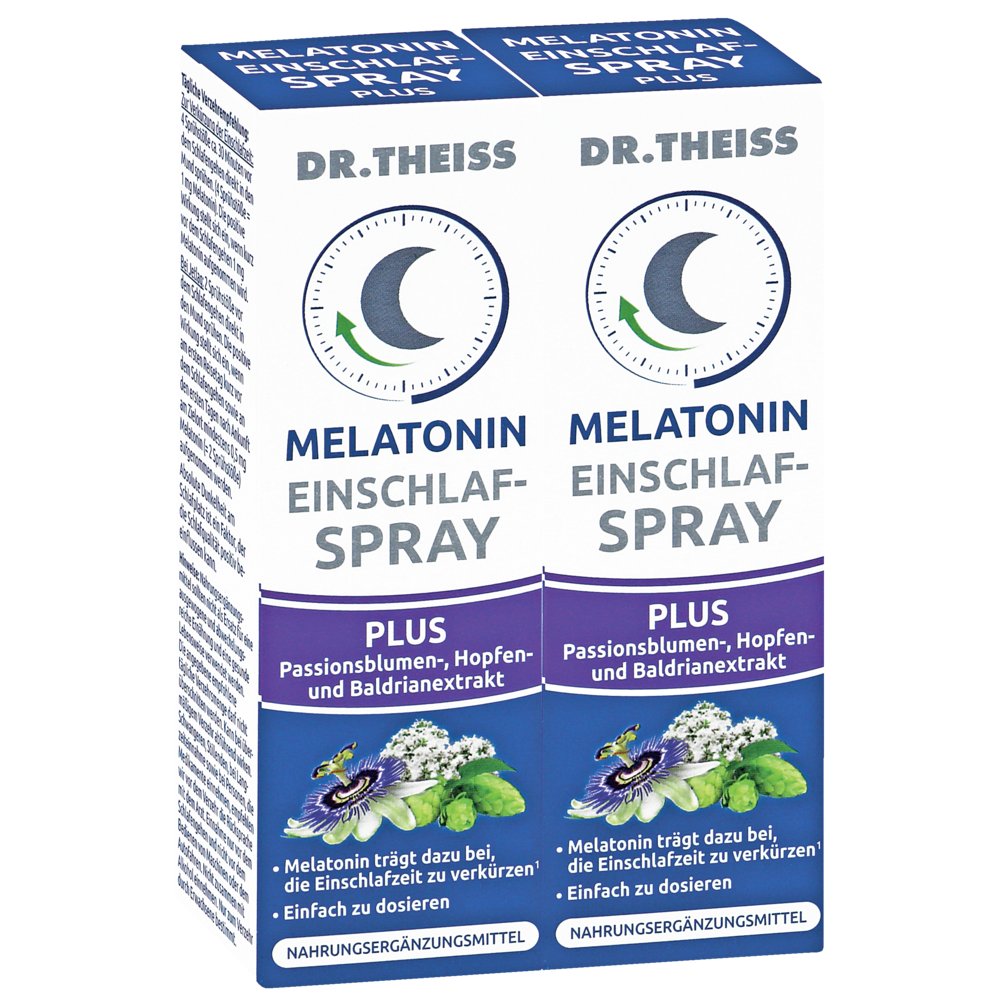 DR.THEISS Melatonin Einschlaf-Spray Plus Spar-Set