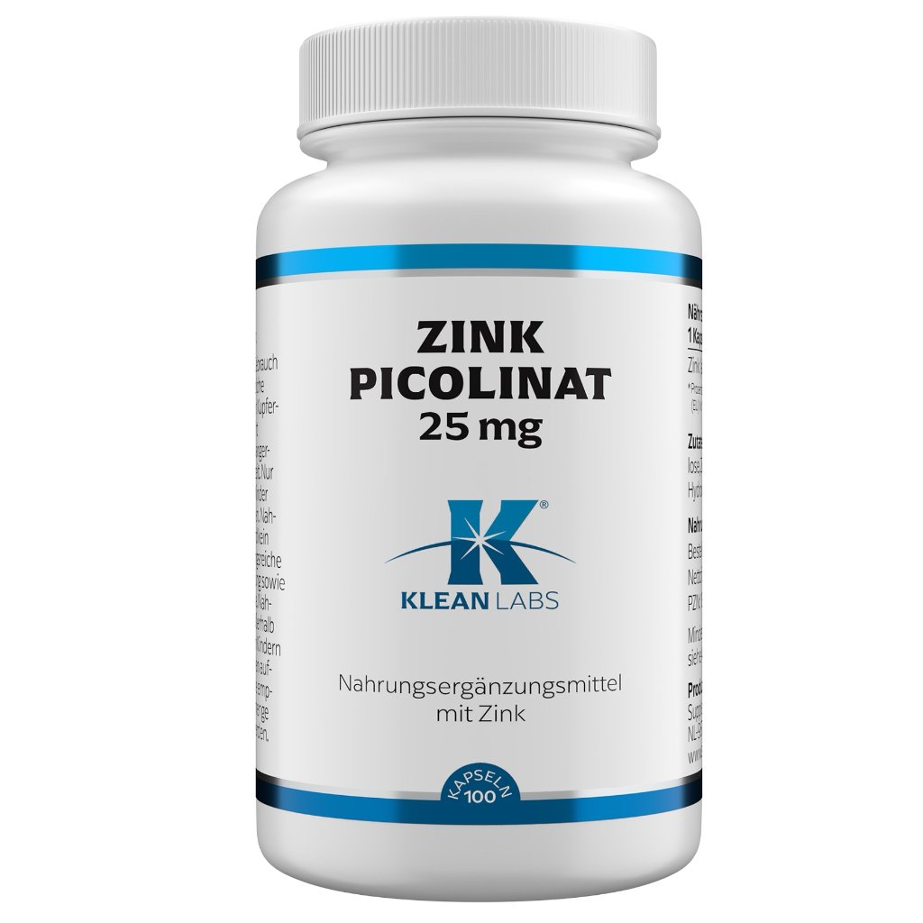 Klean Labs Zink Picolinat 25 mg