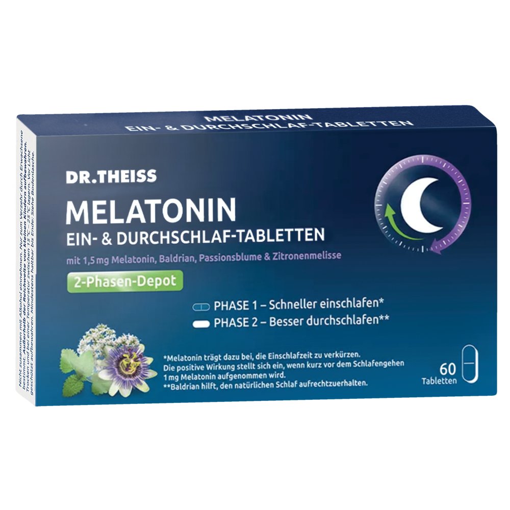 DR.THEISS Melatonin Ein- & Durchschlaf-Tabletten