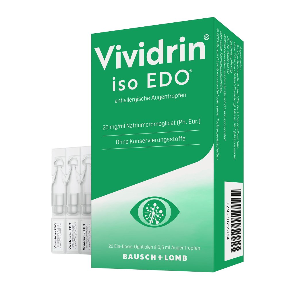 VIVIDRIN iso EDO antiallergische Augentropfen