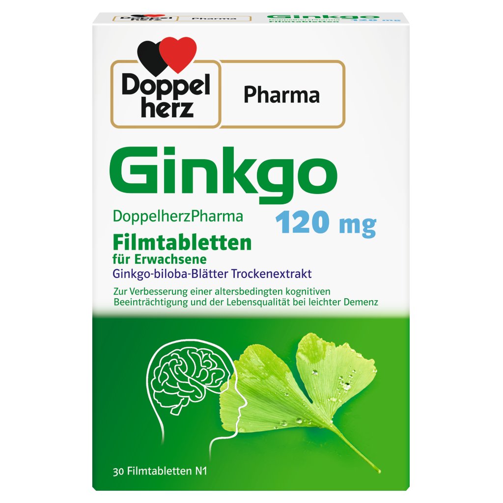 DoppelherzPharma Ginkgo 120 mg