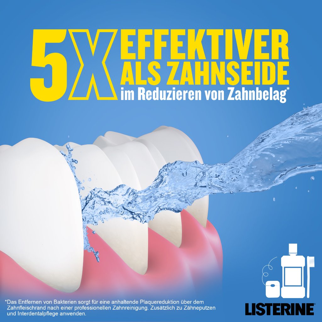 LISTERINE Total Care Zahnstein-Schutz 500ml