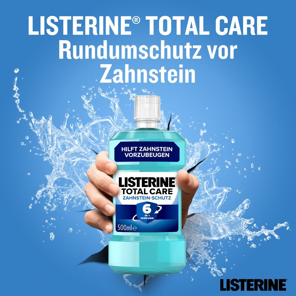 LISTERINE Total Care Zahnstein-Schutz 500ml