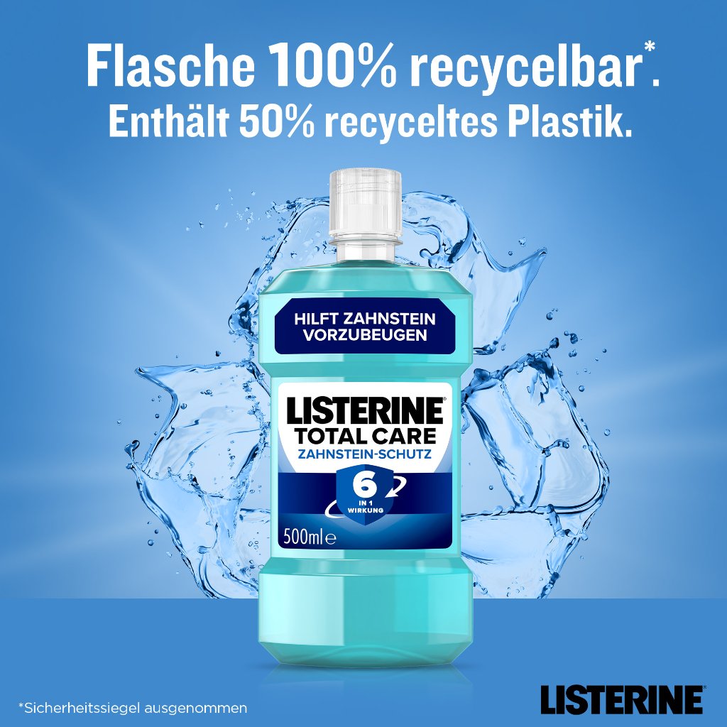 LISTERINE Total Care Zahnstein-Schutz 500ml