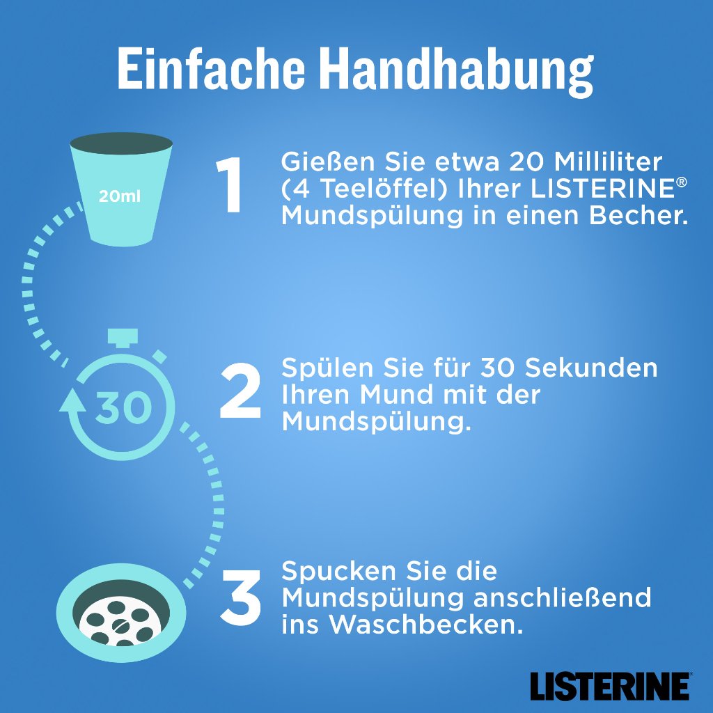LISTERINE Total Care Zahnstein-Schutz 500ml
