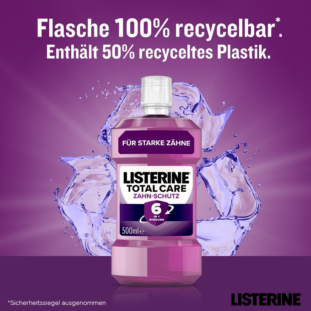 LISTERINE Total Care Zahn-Schutz 500ml