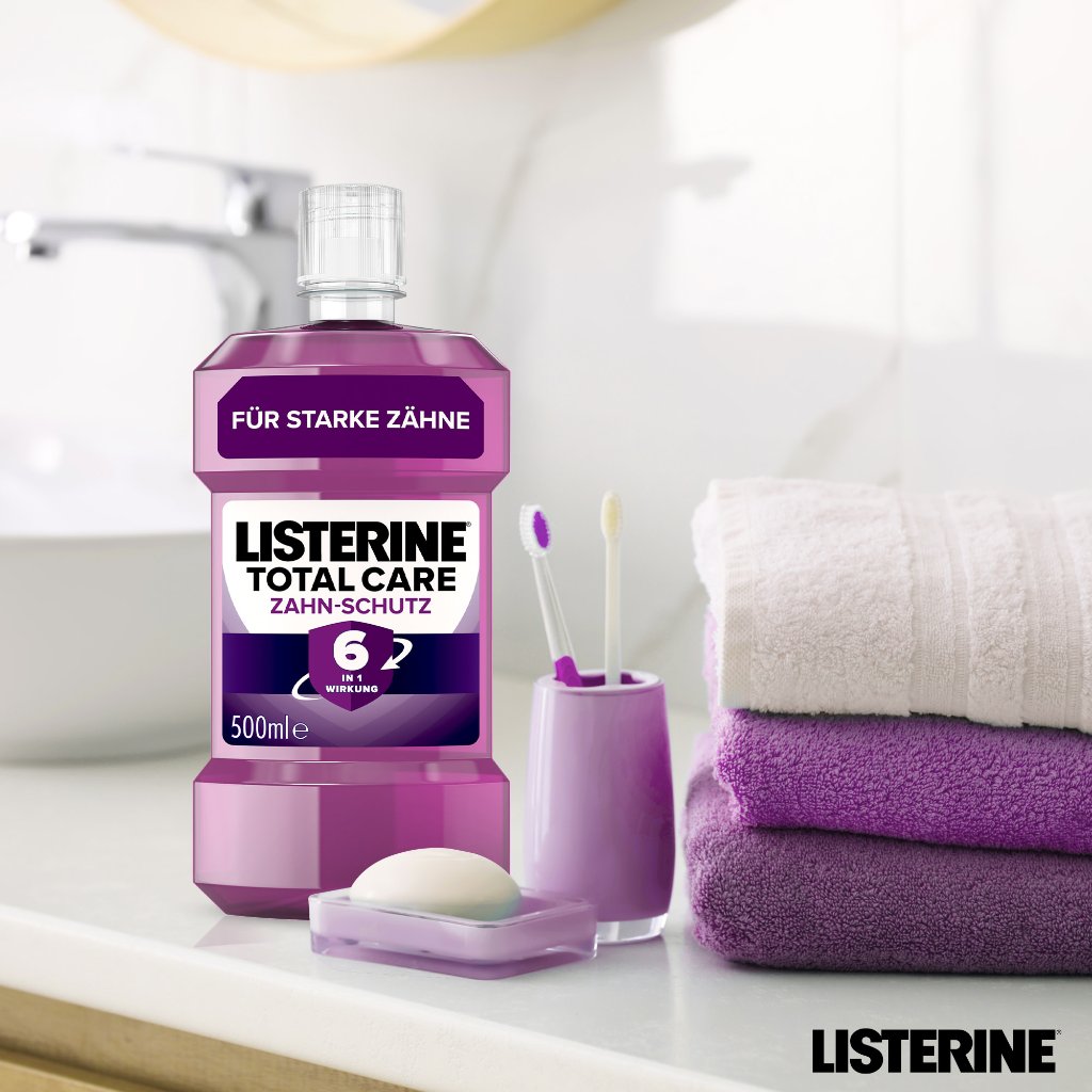 LISTERINE Total Care Zahn-Schutz 500ml