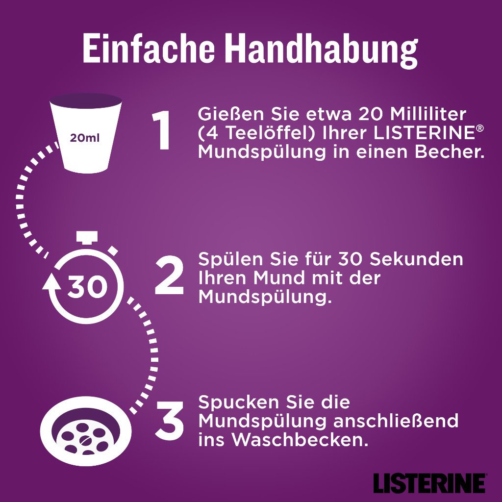 LISTERINE Total Care Zahn-Schutz 500ml
