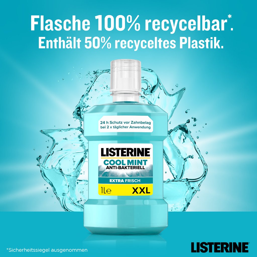 LISTERINE Cool Mint 1 Liter
