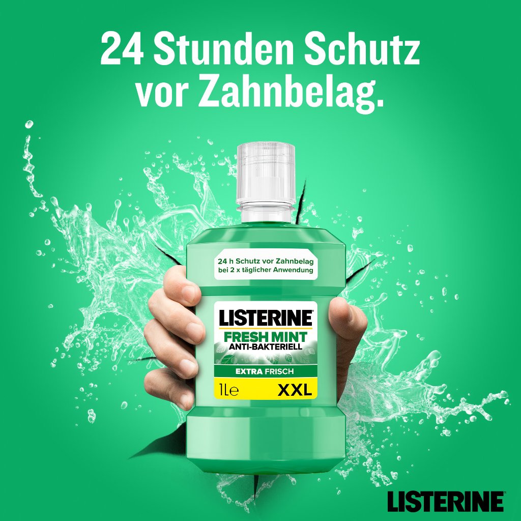 LISTERINE Fresh Mint 1 Liter