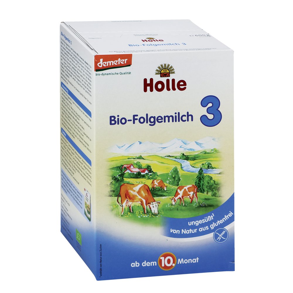 HOLLE Bio Säuglings Folgemilch 3