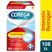 Corega TABs Intensiv Gebissreiniger Rundumschutz, 108 St