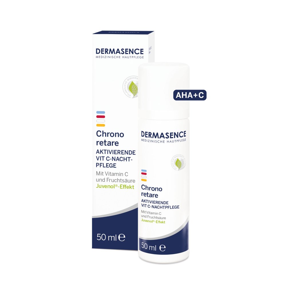 DERMASENCE Chrono Retare Aktivierende VIT-C Nachtpflege, 50 ml