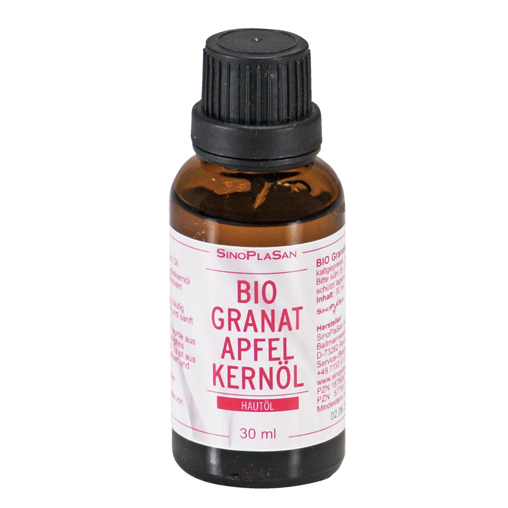 BIO GRANATAPFELKERNÖL 100% Hautöl