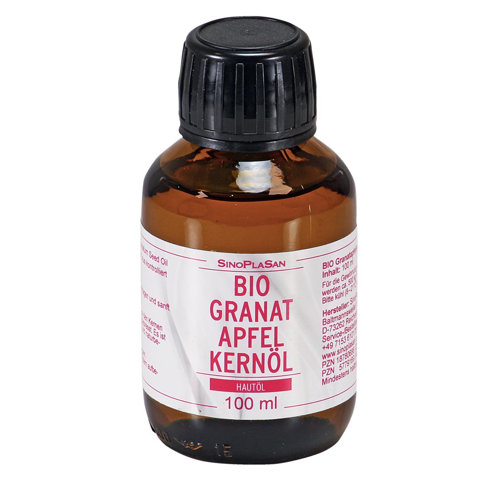 BIO GRANATAPFELKERNÖL 100% Hautöl