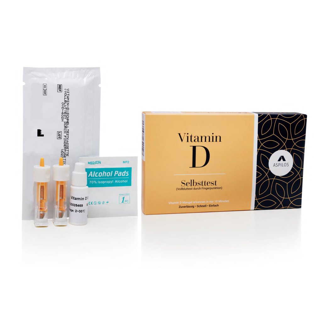 Aspilos Vitamin D Selbsttest für Zuhause