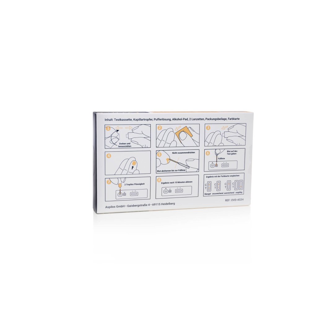 Aspilos Vitamin D Selbsttest für Zuhause