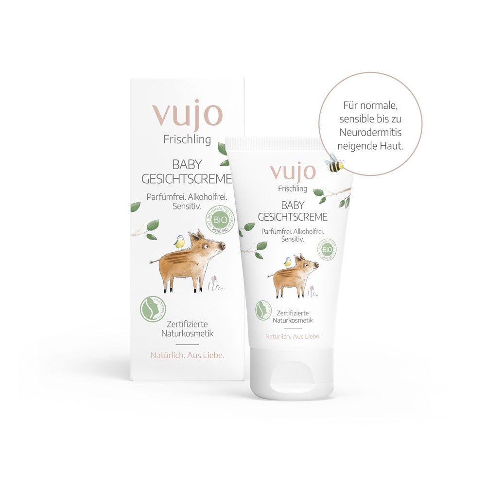VUJO Frischling Baby Gesichtscreme