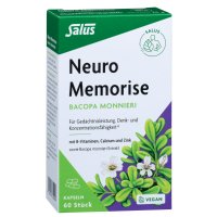 NEURO MEMORISE Bacopa monnieri Kapseln Salus