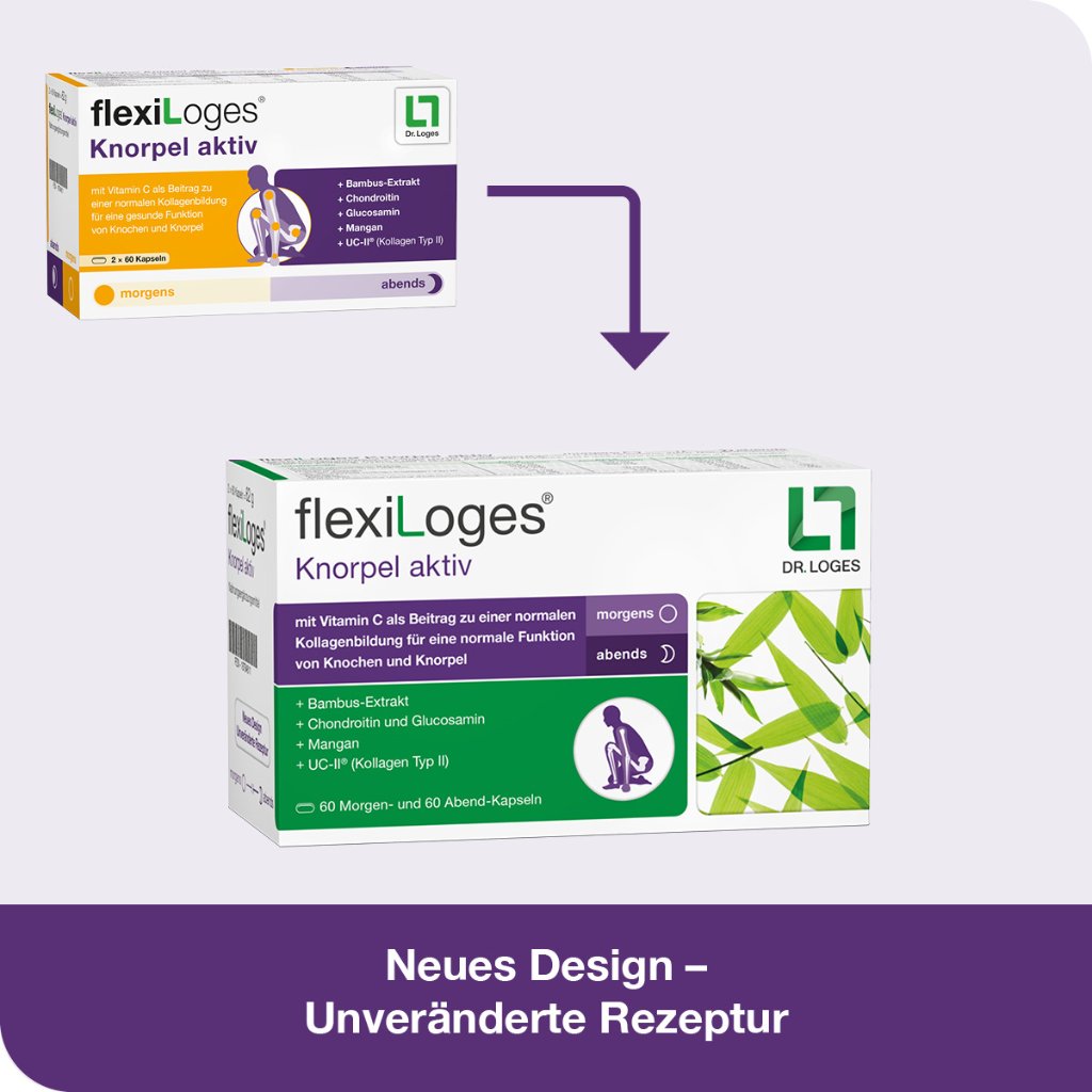 flexiLoges Knorpel aktiv 120 Kapslen